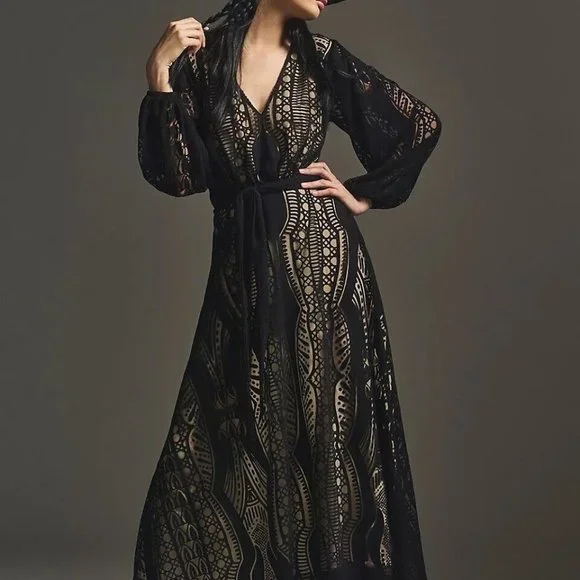 formal cut out dress Cut-Out Long A-Line Prom with Twist Front Black / 6 Western Hero Corset Dress spring-summer-26 and dries fast Size:Size N2